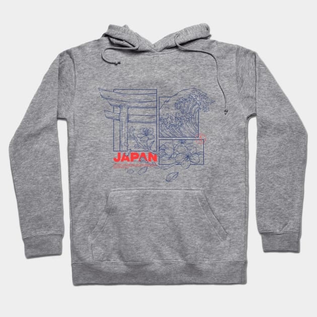 Japanese icon Hoodie by Spes.id